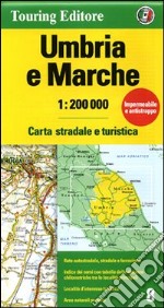 Umbria, Marche 1:200.000 libro