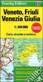 Veneto, Friuli Venezia Giulia 1:200.000 libro