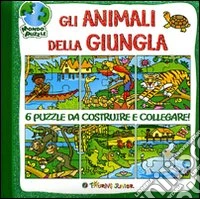 Gli animali della giungla. Libro puzzle. Ediz. illustrata