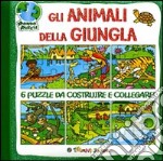 Gli animali della giungla. Libro puzzle. Ediz. illustrata