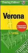 Verona 1:10.000. Ediz. italiana e inglese libro