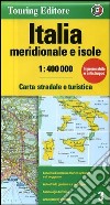 Italia meridionale e isole 1:400.000. Carta stradale e turistica libro