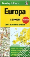 Europa 1:2.800.000. Carta stradale e turistica libro