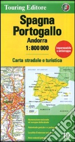 Spagna, Portogallo, Andorra 1:800.000. Carta stradale e turistica libro