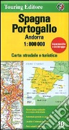 Spagna, Portogallo, Andorra 1:800.000. Carta stradale e turistica libro