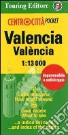 Valencia-València. 1:13.000. Ediz. italiana e inglese libro