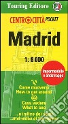 Madrid 1:8.000. Ediz. italiana e inglese libro