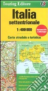 Italia settentrionale 1:400.000. Carta stradale e turistica libro