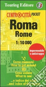 Roma-Rome 1:10.000. Ediz. bilingue libro