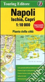 Napoli, Ischia, Capri 1:10.000. Pianta della città libro