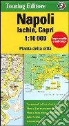 Napoli, Ischia, Capri 1:10.000. Pianta della città libro