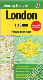 Londra 1:15.000. Pianta della città libro