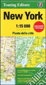 New York 1:15.000. Pianta della città libro