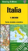 Italia 1:800.000. Carta stradale e turistica libro