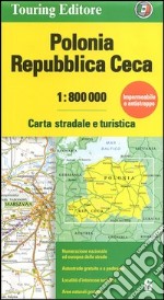 Polonia, Repubblica Ceca 1:800.000. Carta stradale e turistica. Ediz. multilingue libro