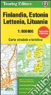 Finlandia, Estonia, Lettonia, Lituania 1:800.000. Carta stradale e turistica. Ediz. multilingue libro