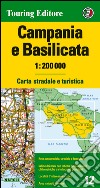 Campania e Basilicata 1:200.000. Carta stradale e turistica libro