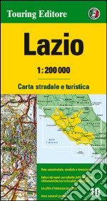 Lazio 1:200.000. Carta stradale e turistica. Ediz. multilingue libro