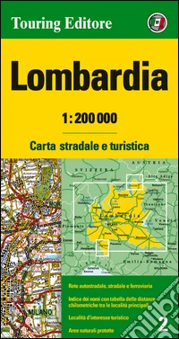 Lombardia 1:200.000. Ediz. multilingue
