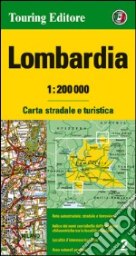 Lombardia 1:200.000. Ediz. multilingue libro