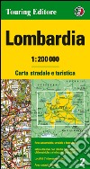 Lombardia 1:200.000. Ediz. multilingue libro