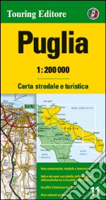 Puglia 1:200.000. Carta stradale e turistica. Ediz. multilingue libro