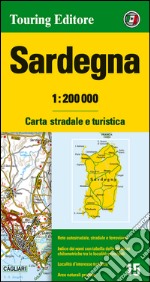 Sardegna 1:200.000. Carta stradale e turistica. Ediz. multilingue