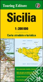 Sicilia 1:200.000. Carta stradale e turistica. Ediz. multilingue