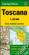 Toscana 1:200.000. Ediz. multilingue libro