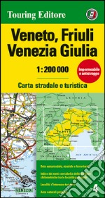 Veneto, Friuli Venezia Giulia 1:200.000. Carta stradale e turistica. Ediz. multilingue libro