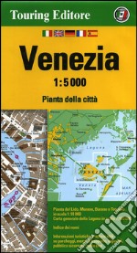 Venezia 1:5.000. Ediz. multilingue libro