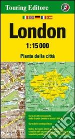 London 1:15.000. Pianta della città. Ediz. multilingue libro