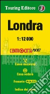 Londra 1:12.000. Ediz. bilingue libro