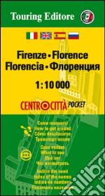 Firenze 1:10.000. Ediz. multilingue libro