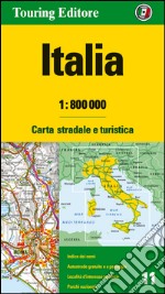 Italia 1:800.000. Carta stradale e turistica. Ediz. multilingue libro