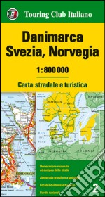 Danimarca, Svezia, Norvegia 1:800.000. Carta stradale e turistica. Ediz. multilingue libro