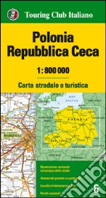 Polonia, Repubblica Ceca 1:800.000. Carta stradale e turistica. Ediz. multilingue libro