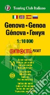 Genova 1:10.000. Ediz. multilingue libro