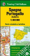 Spagna, Portogallo, Andorra 1:800.000. Carta stradale e turistica. Ediz. multilingue libro