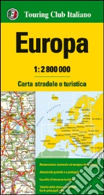 Europa 1:2.800.000. Carta stradale e turistica libro