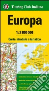 Europa 1:2.800.000. Carta stradale e turistica libro