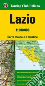 Lazio 1:200.000. Carta stradale e turistica. Ediz. multilingue libro