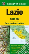 Lazio 1:200.000. Carta stradale e turistica. Ediz. multilingue libro