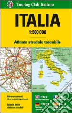 Italia Atlante stradale tascabile 1:500.0000 libro