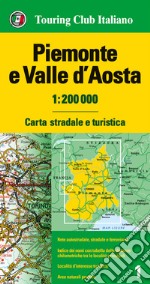 Piemonte e Valle d'Aosta 1:200.000. Carta stradale e turistica libro