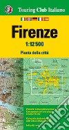 Firenze 1:12.500. Ediz. multilingue libro