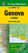 Genova 1:12.500. Ediz. multilingue libro