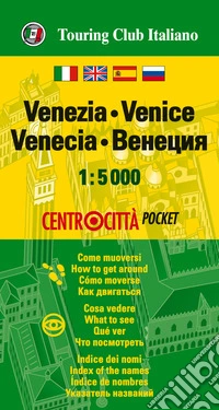 Venezia 1:5.000. Ediz. multilingue