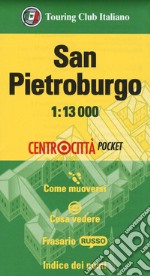 San Pietroburgo 1:13.000 libro