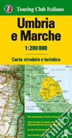 Umbria, Marche 1:200.000. Ediz. multilingue libro